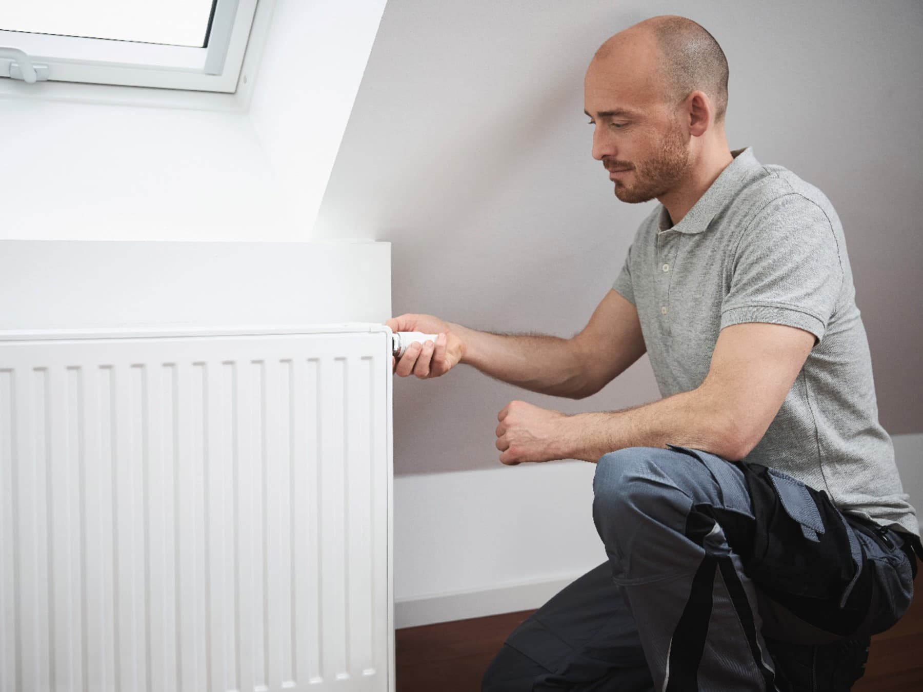 Moški vklopi radiator
