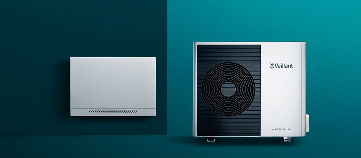 Konsola aroVAIR s toplotno črpalko aroTHERM Split plus