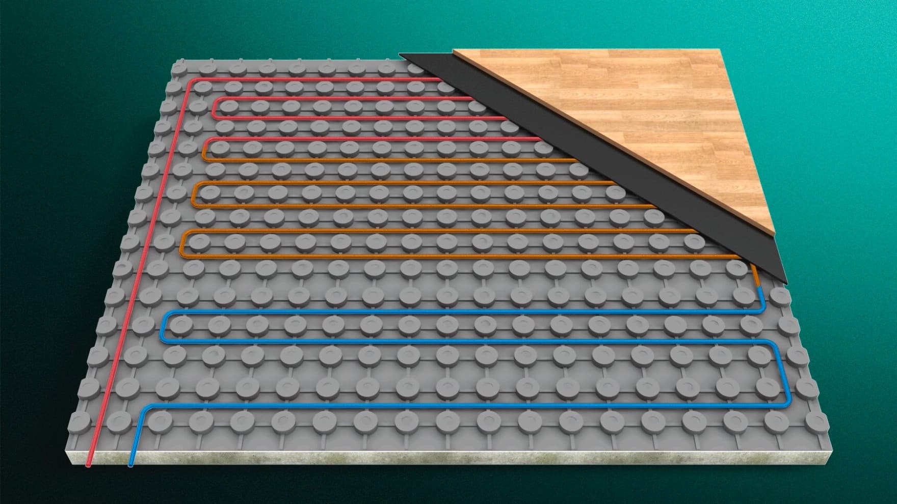 Modularno talno ogrevanje
