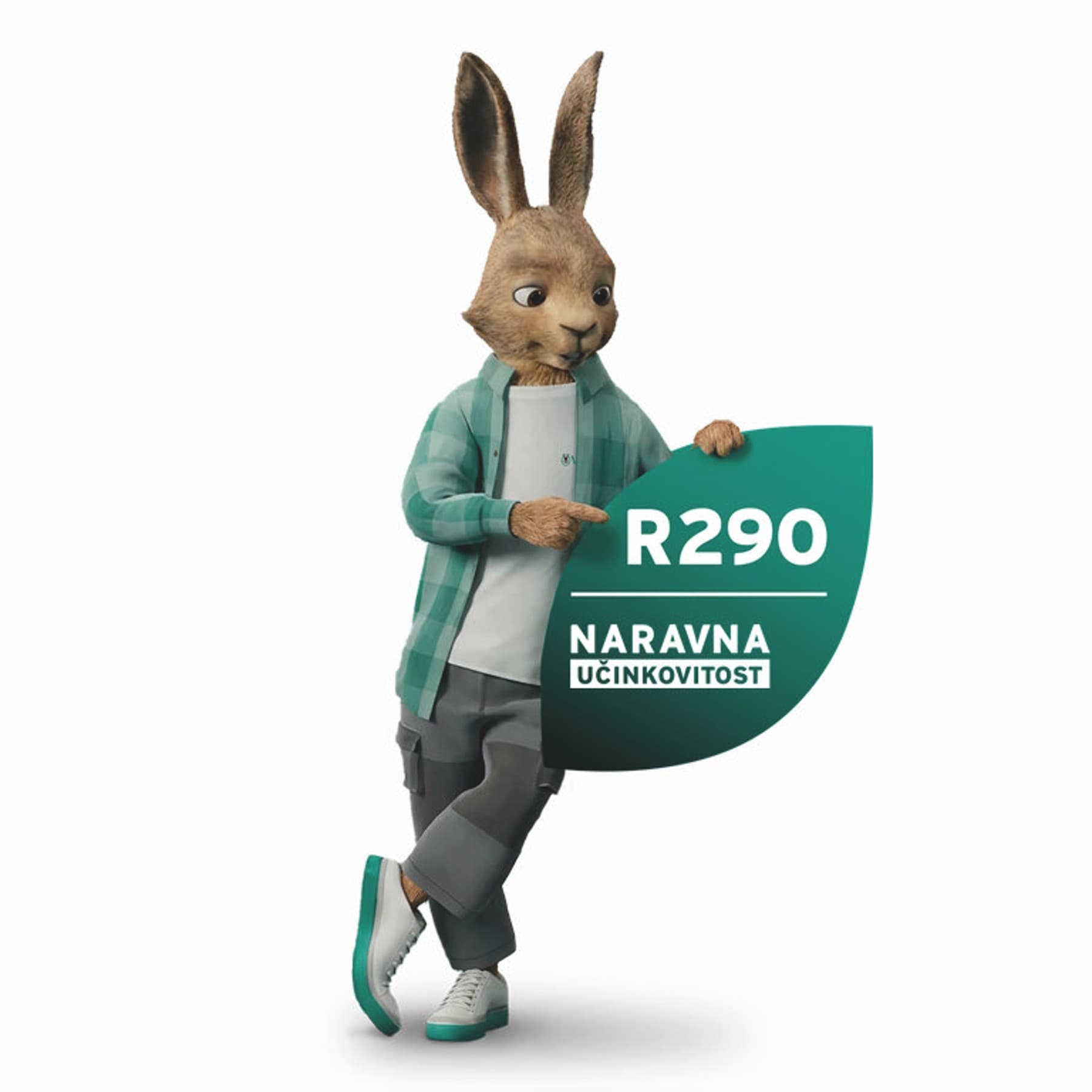 Vaillantov zajec z napisom R290